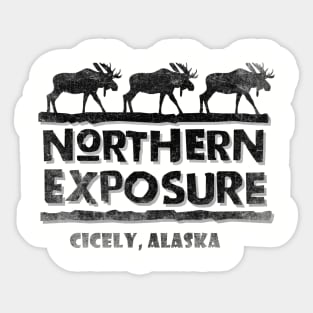 Northern Exposure Cicely Alaska Sticker